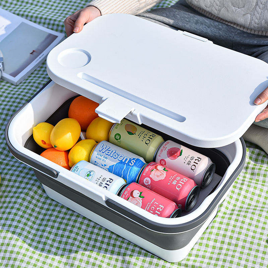 Picnic Storage Basket with Table