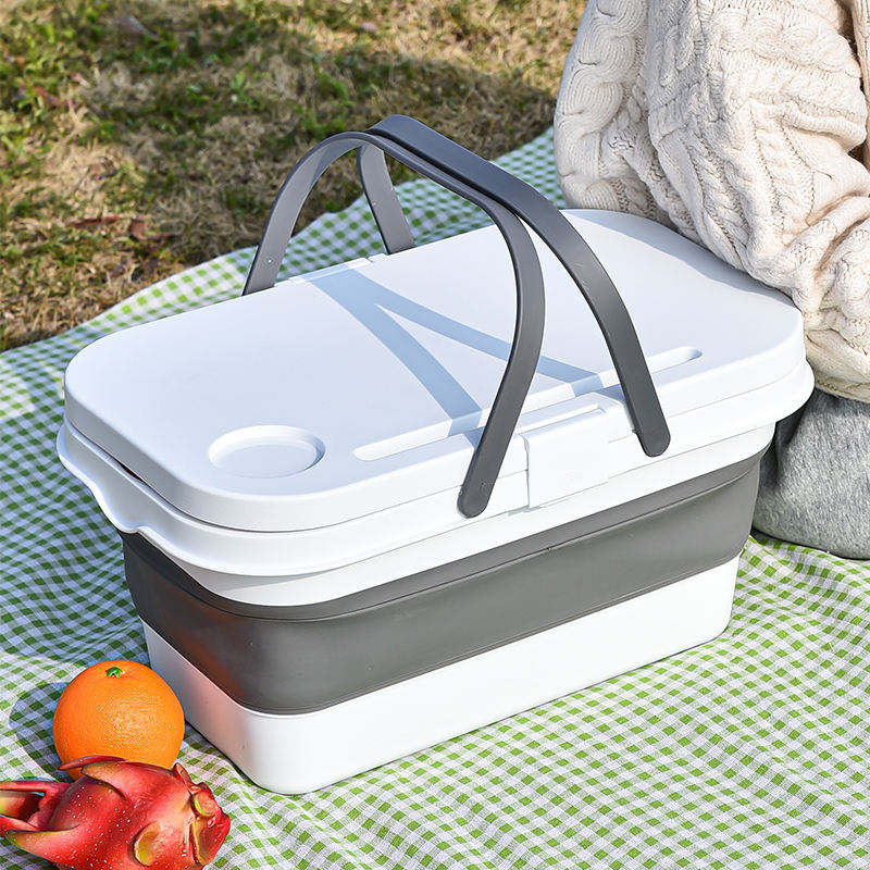 Picnic Storage Basket with Table
