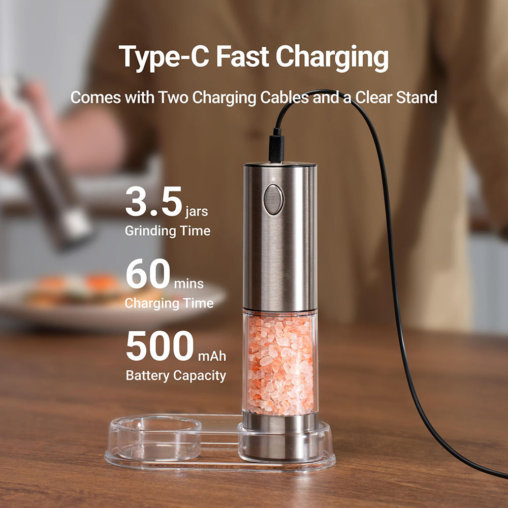 Electric Salt and Pepper Grinder